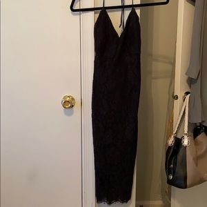 Lulus little black lace dress